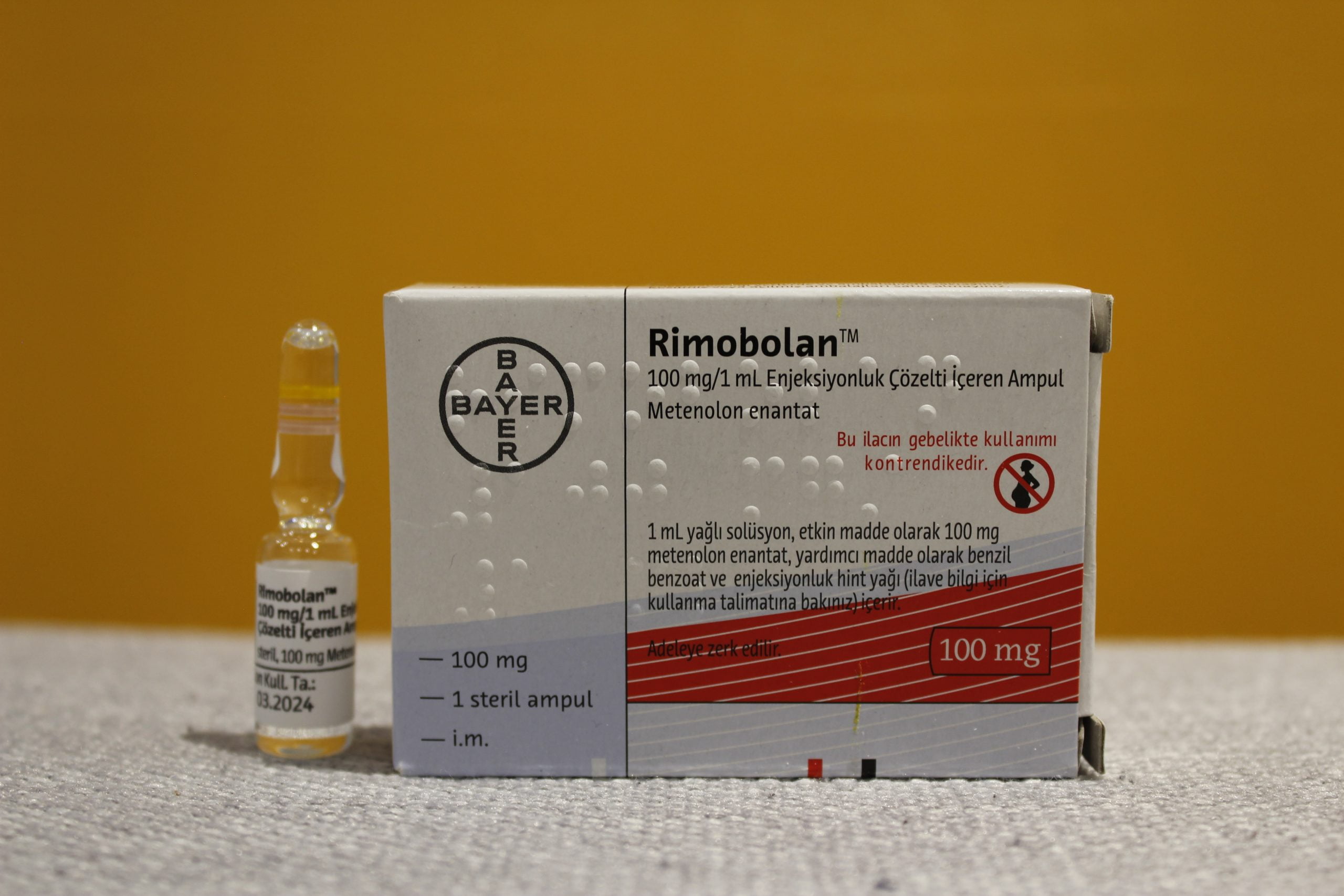 Rimobolan2-scaled-1.jpg Rimobolan (Primobolan) Depot 100 1ml amp by Bayer - Image 1