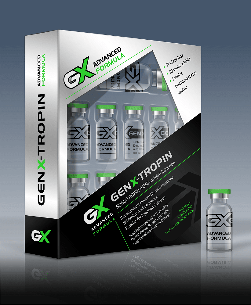 genxtropin.png Genxtropin GH 100IU Somatropin (Genx-Tropin) - Image 1